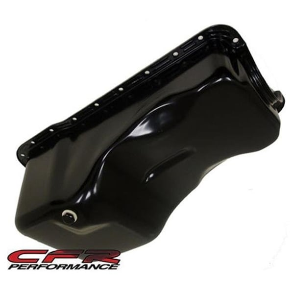 Cfr Performance CFR HZ-9532-PBK 1969-81 Ford Small Block 351W Windsor Stock Capacity Oil Pan - Black HZ-9532-PBK - main